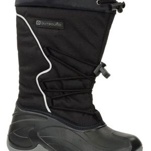 BRAND NEW women outbound winter snow black boots size US 6 (-40C)